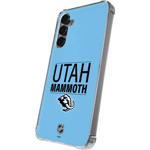 NHL Utah Mammoth Line-Up Series Galaxy S24 Plus Clear Case